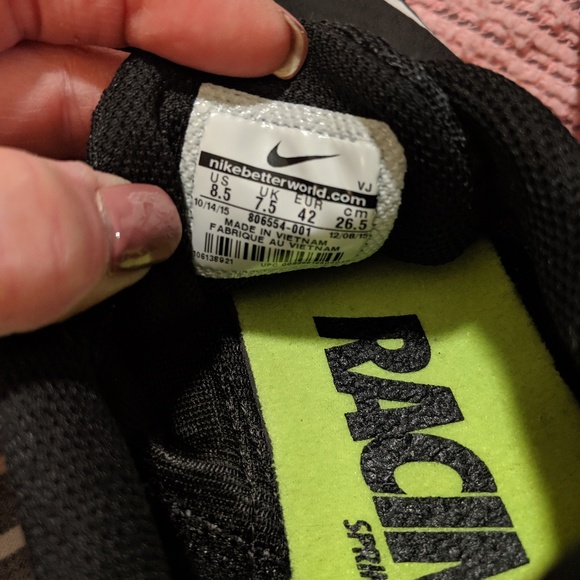 New without box, Nike racing shoes with spikes - Picture 7 of 8
